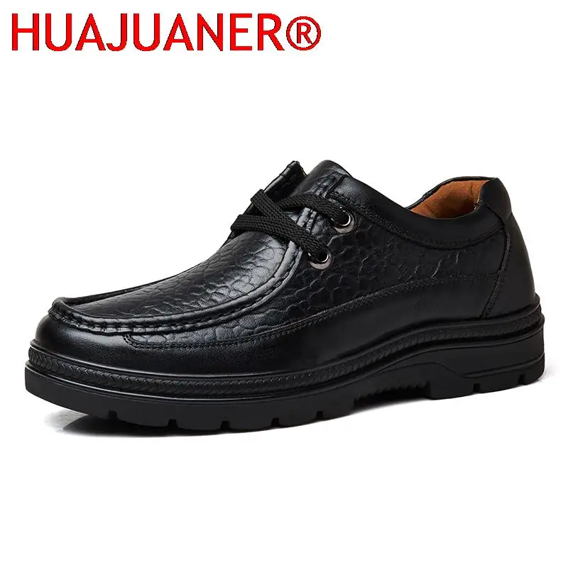 

Men's Formal Shoes High Quality Genuine Leather Business Wedding Shoes Classic Office Shoes Brand Luxury Shoes Plus Size 48 49