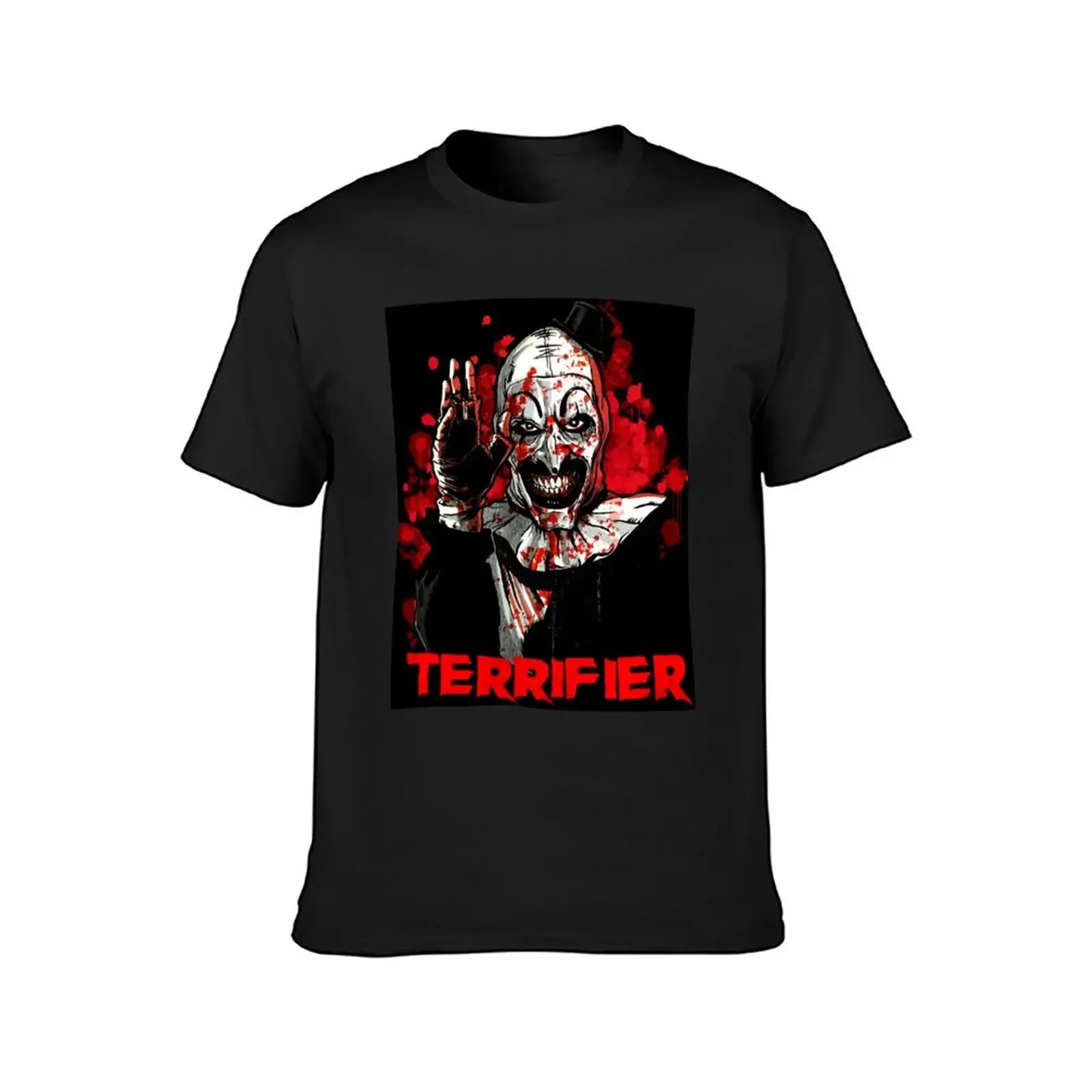 Great Model Terrifier Movie Horror Art The Clown Awesome For Movie Fan T-Shirt boys whites oversized t shirt men workout shirt