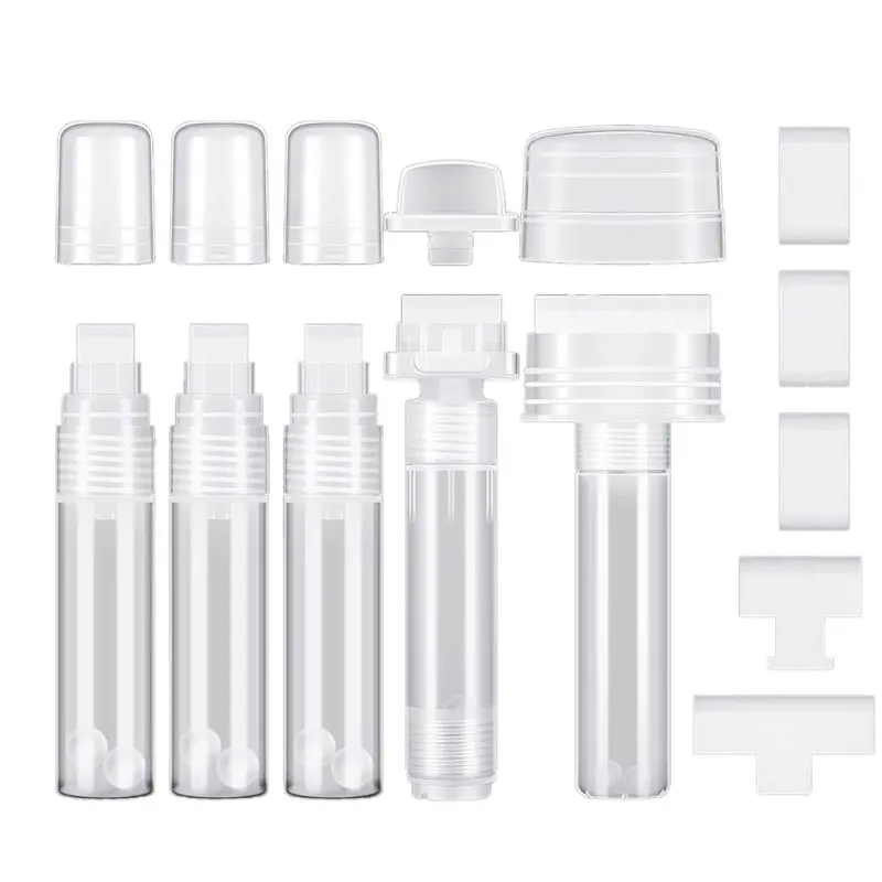 HOT 5 Pack Graffiti Markers Refillable Paint Markers Touch Up Paint Pen for with 5 Replacement Tips (50 mm, 30 mm, 15 mm) 【SPECI