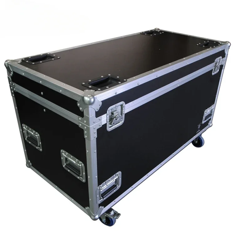 Professional Wholesale Cable Trunk Road Trunk Flight Case Utility Case Trade Show Storage Trunk flight case with Casters