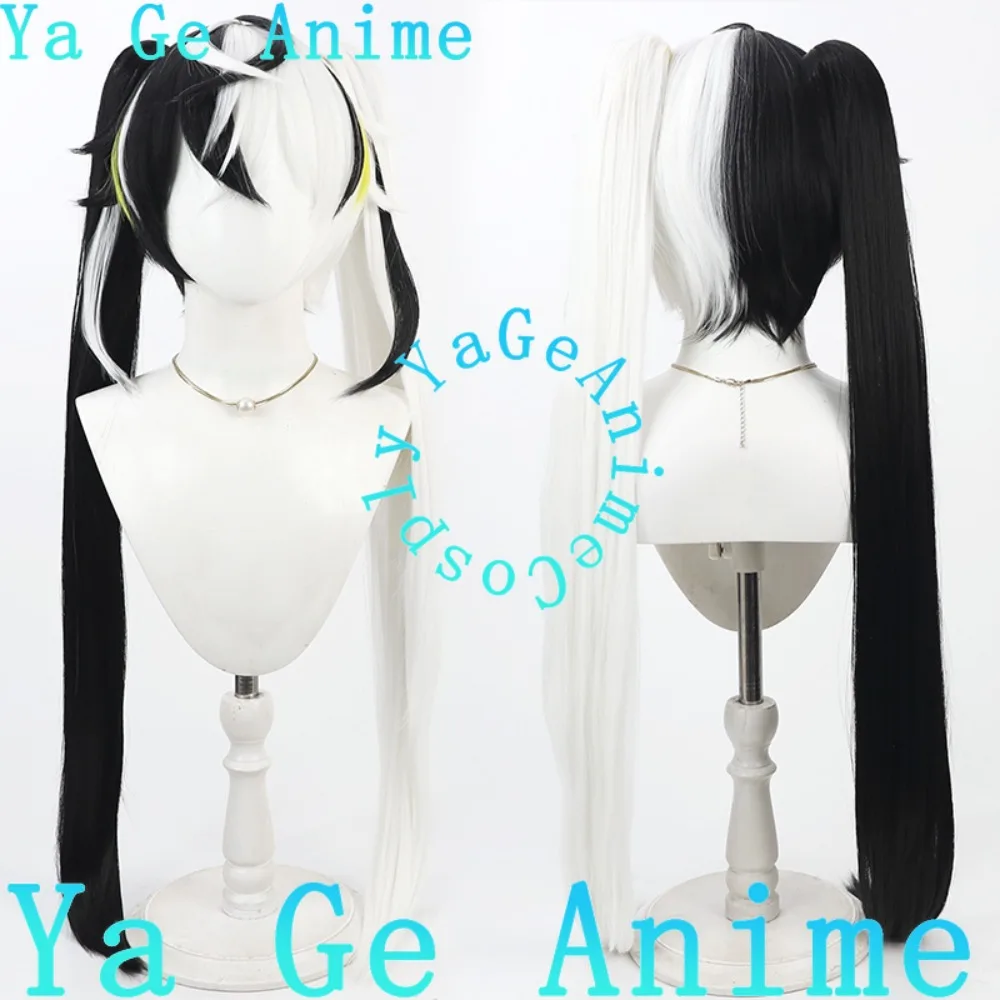 Wig Cosplay Ya Ge Anime Unison Koushi Cat Shark Wigtail Anime Reality Show Game Role-playing Wig Digunakan untuk Pesta Dansa Anime