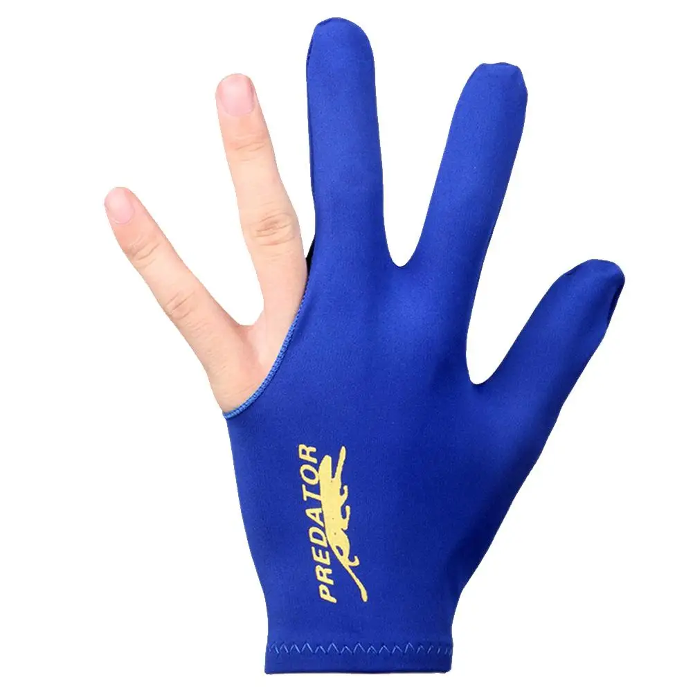 Hochwertiger Snooker-Billard-Queue-Handschuh, Pool, linke Hand, offen, drei Finger, Fitness-Zubehör für Männer und Frauen, einteiliger Handschuh – Detail 4
