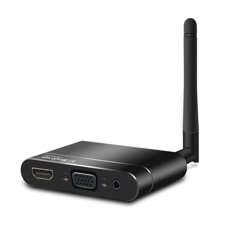 X6W Plus Wireless Miracast 4K Display TV Stick Adapter 3 in 1 HD VGA AV 1080P Same Screen Device