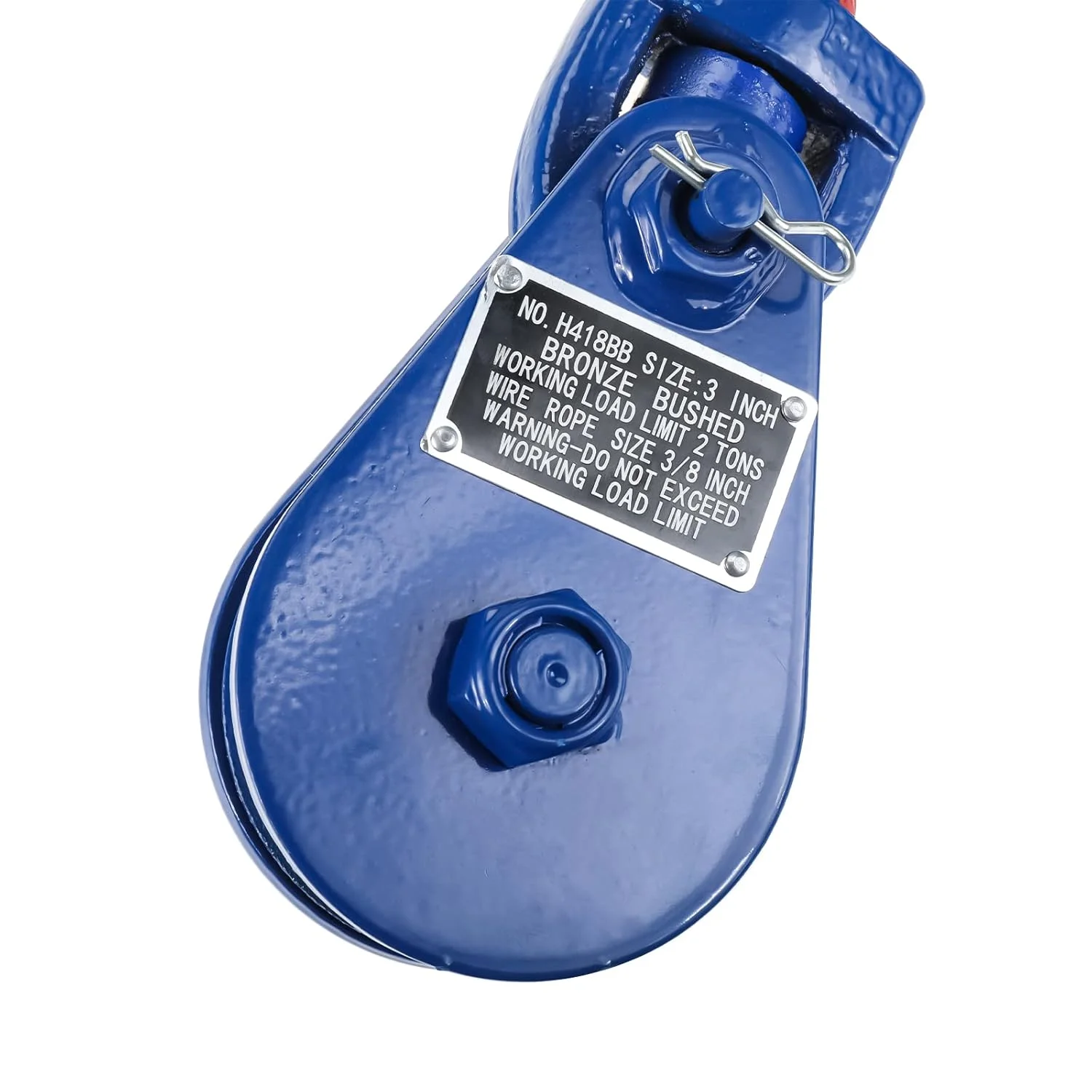 Qingdao Maxplus 2 Ton-20 Ton Snatch Rigging With Swivel Hook For Sale