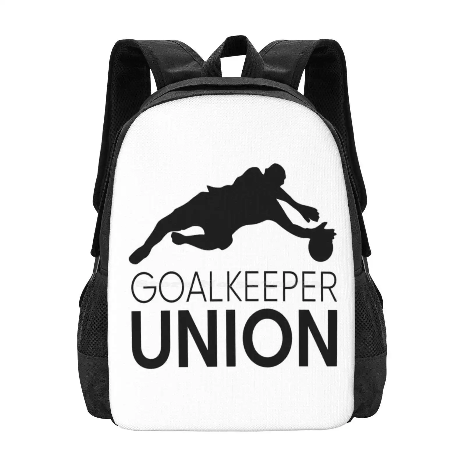 

Goalkeeper Union School Bags Travel Laptop Backpack Soccer Goalkeeper Goalie