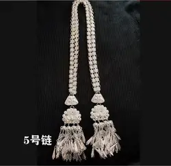 Guizhou Ethnic Style Necklace Miao Waist Chain Stage Jewelry Women Hmongb