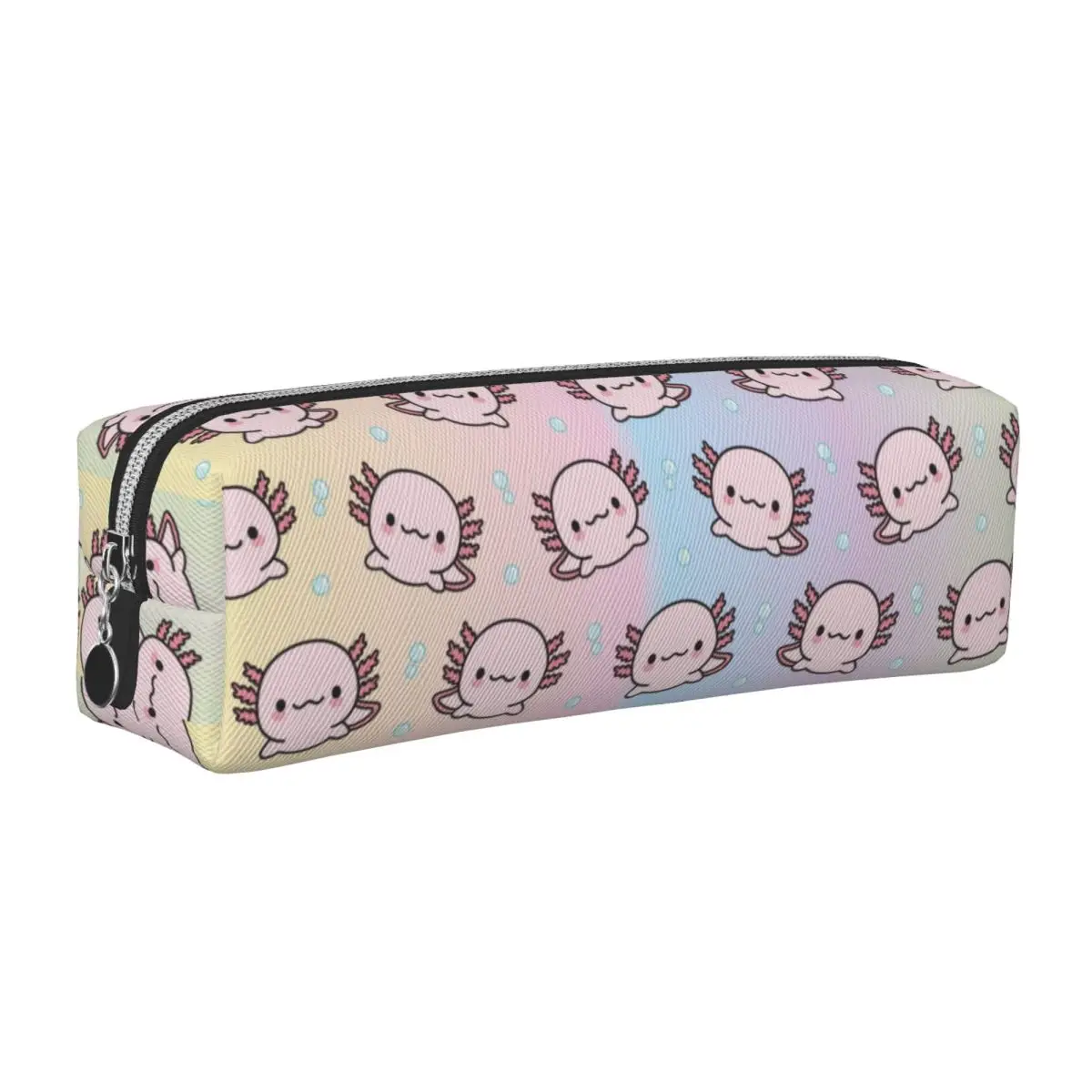 Милые пеналы Аксолотль, саламандра, пеналы с животными, держатель для ручек для студентов, большие пеналы для хранения, офисные подарки, канцелярские принадлежности