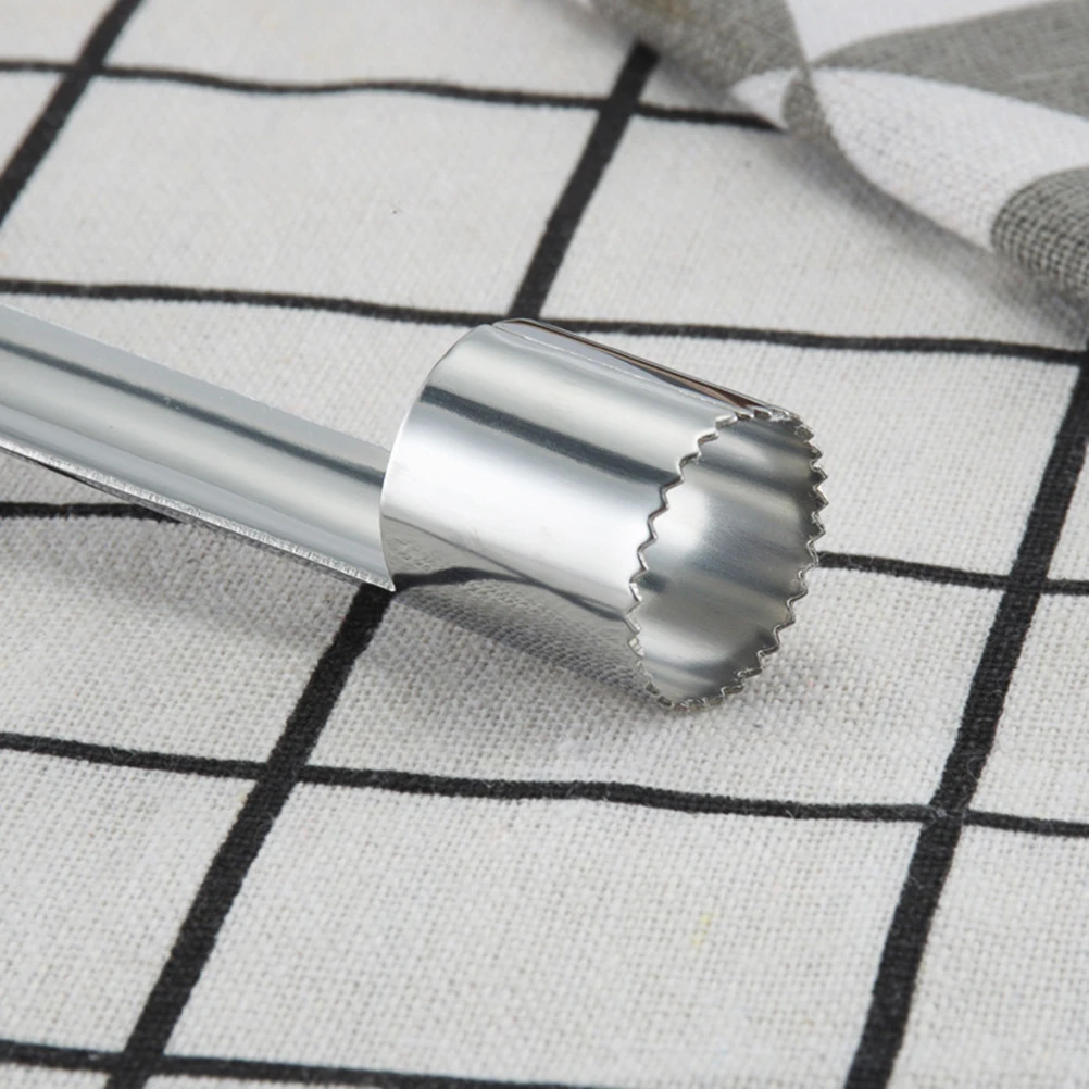 

2Pcs Fruit Core Remover Stainless Steel Black Tools for Apple Pear Tomato Pineapple Pepper Kitchen Gadgets