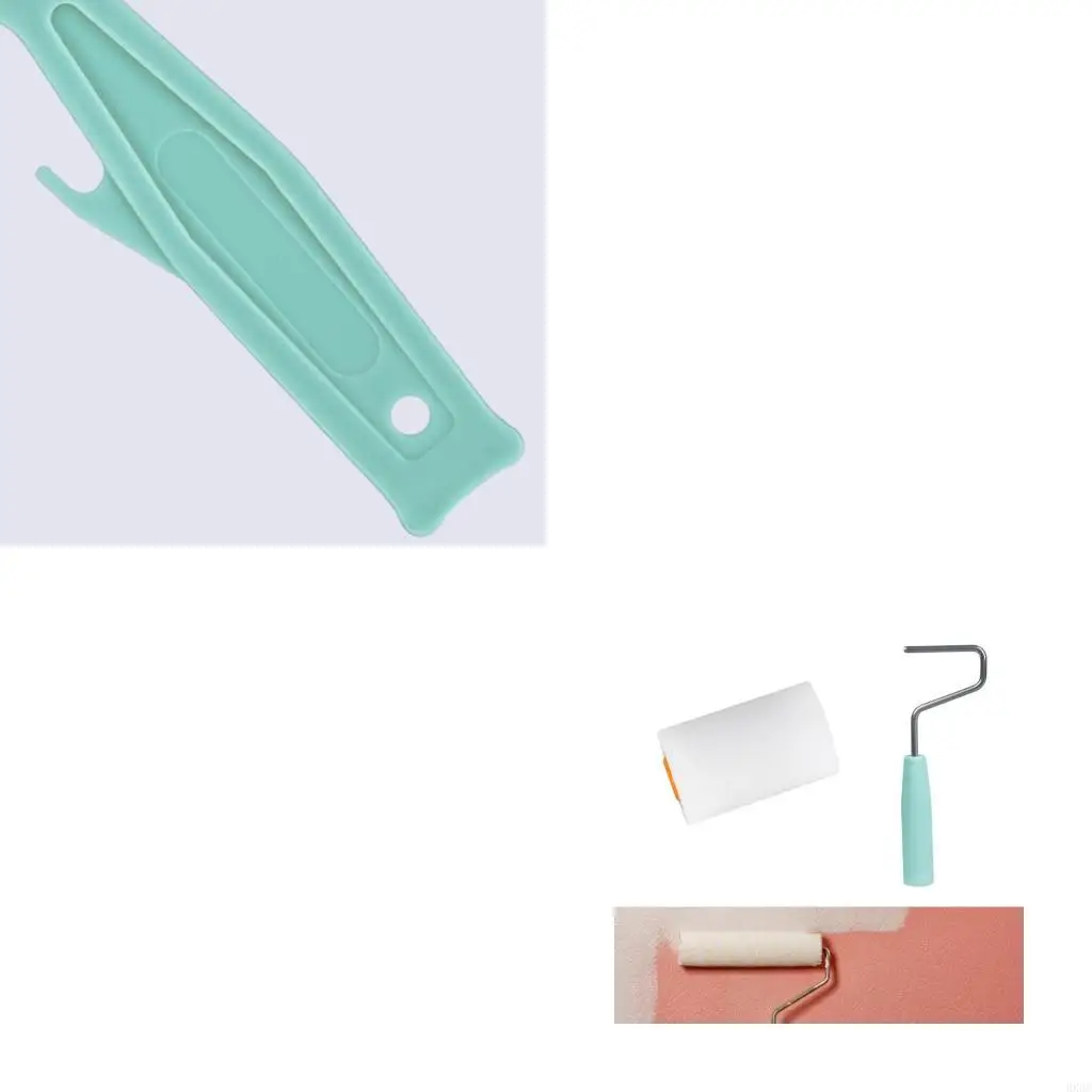 تشمل مجموعة أسطوانة الطلاء 13pcs بكرات مركبة 2inch دريوال وملحقات محمولة للإطار للجدار والسقوف HX6C