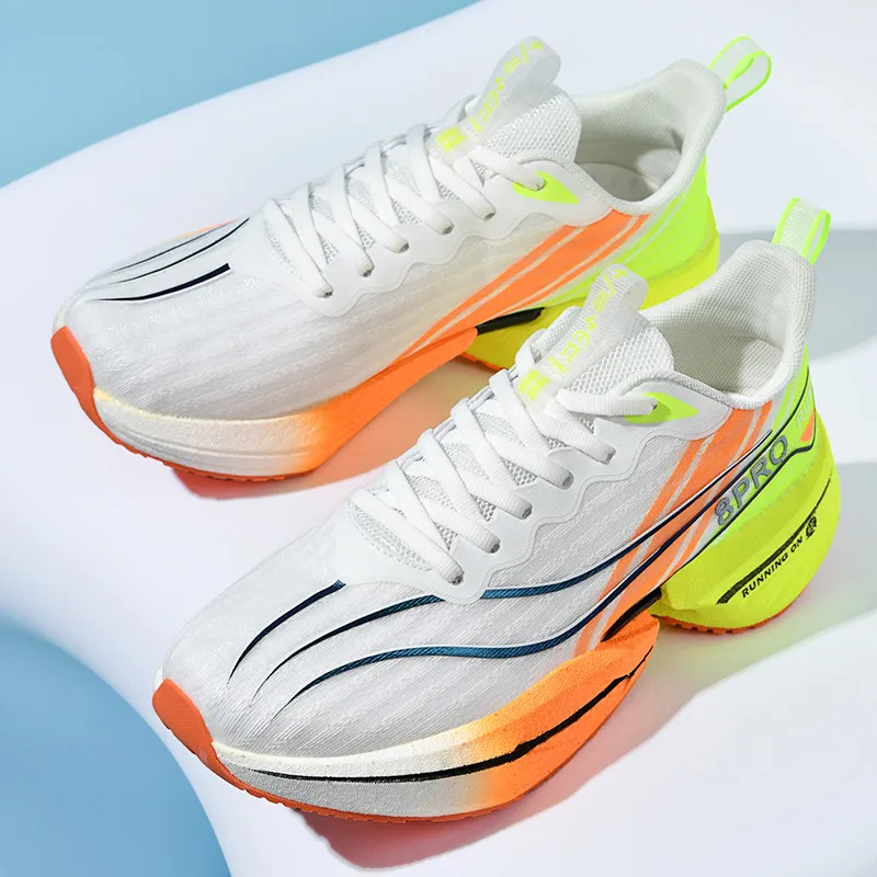 Men's Running Shoes Are Lightweight Breathable Cushioned Shock-absorbing and Rebound Sports Shoes Women Tennis Shoes Femme 2025