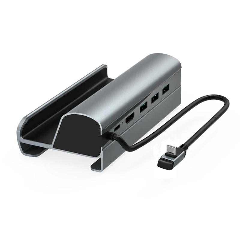 

Док-станция USB C Для Steam Deck 4K HD Display USB 3,0 PD, док-станция для зарядки Ethernet для игровых площадок, аксессуары