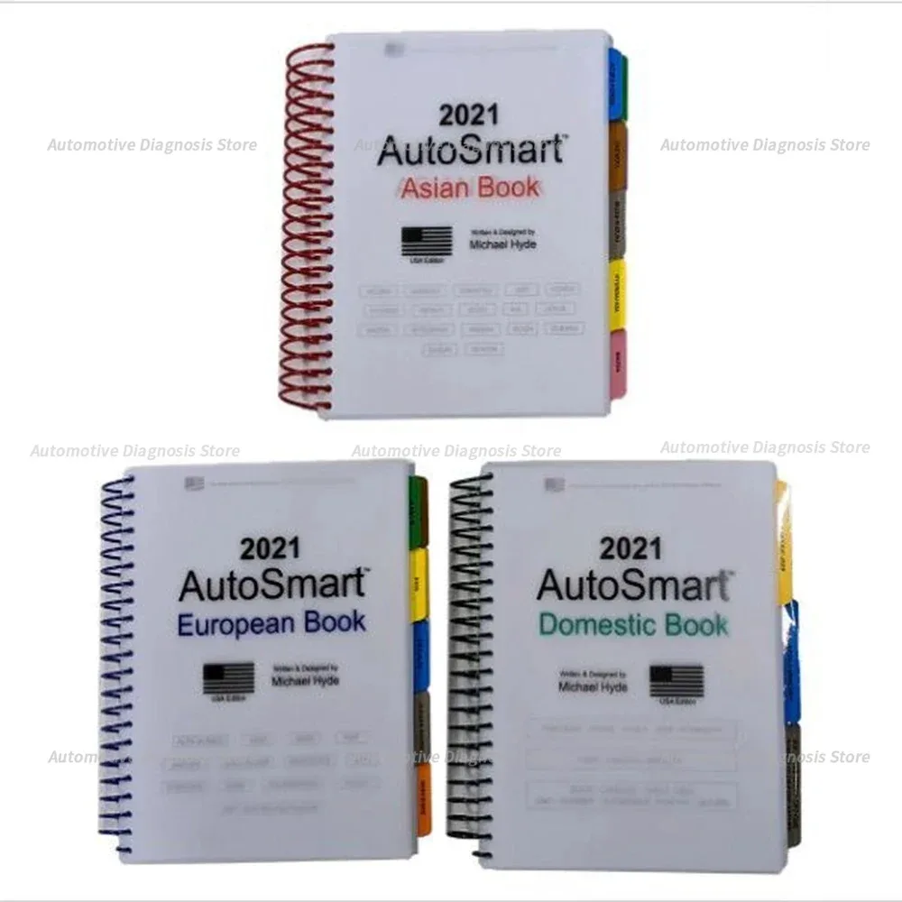 Repair Manual AutoSmart Tool for Asian Eu Domestic Cars Trucks Updated Models Information Service for Transponders Locksmith Set