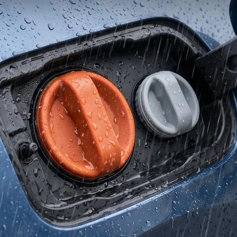 

Magnetic Silicone Charging Port Cover for EV Dustproof Waterproof Cap for Fast Slow Charger Socket Fit for Most New Energy Cars