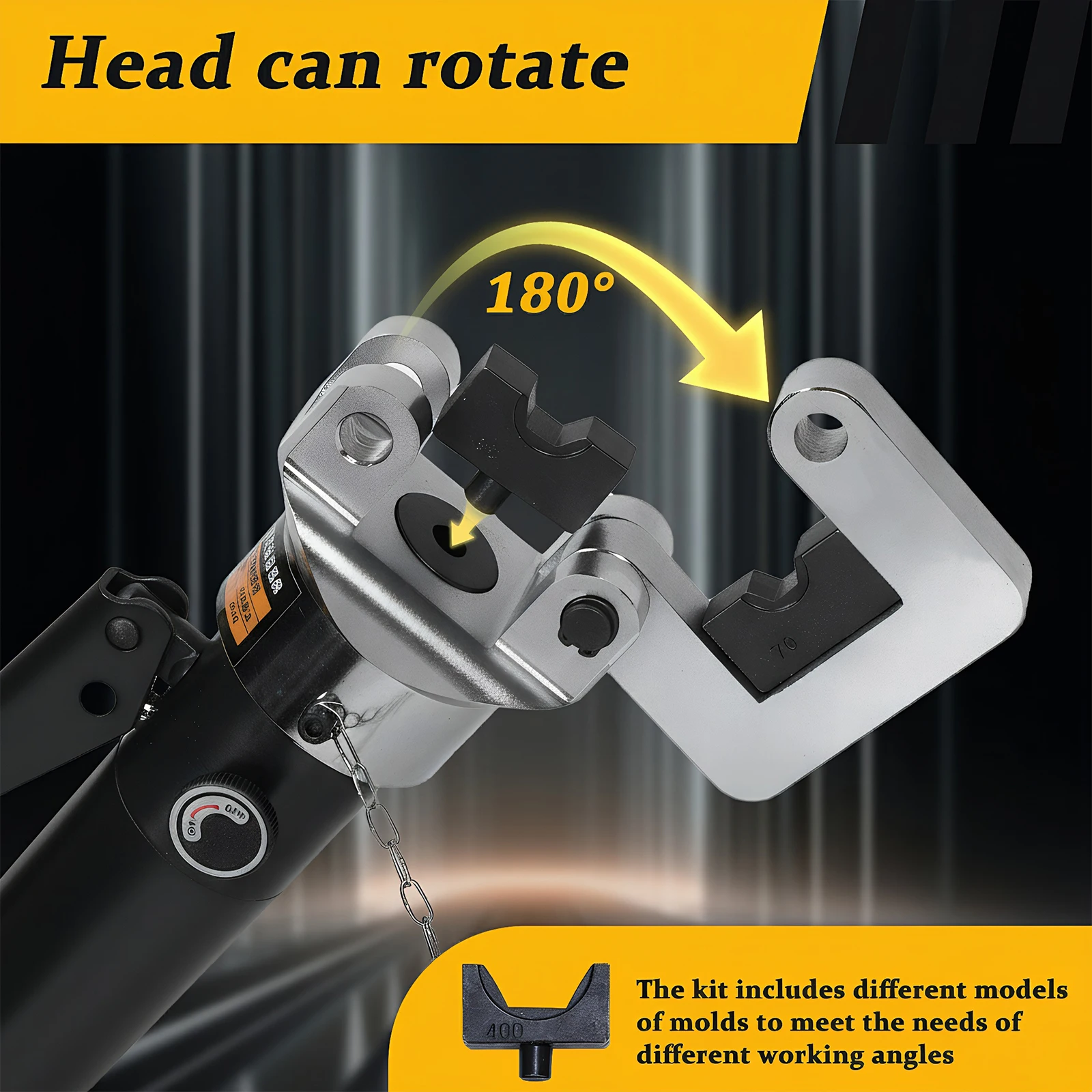 

Integrated Terminal Hydraulic Tools with Toolbox Convenient Cable Crimping Pliers for Repair/Industrial/Electrical