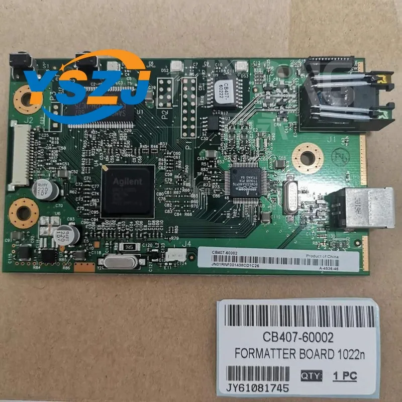

CB406-60001, высококачественная плата форматирования, материнская плата R, основная плата логики для HP LaserJet 1022 1022N Q5427-60001 CB407-60001