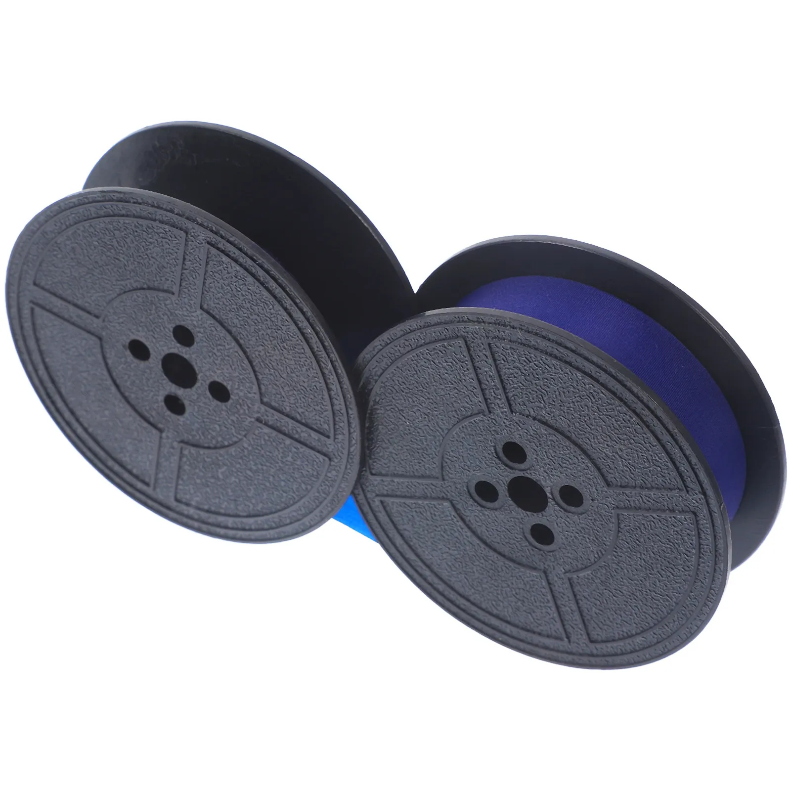 Double Coil Nylon Typewriter Ribbon High Ink Absorption Wear Resistant Replacement Ink Ribbon for Manual Typewriters Office