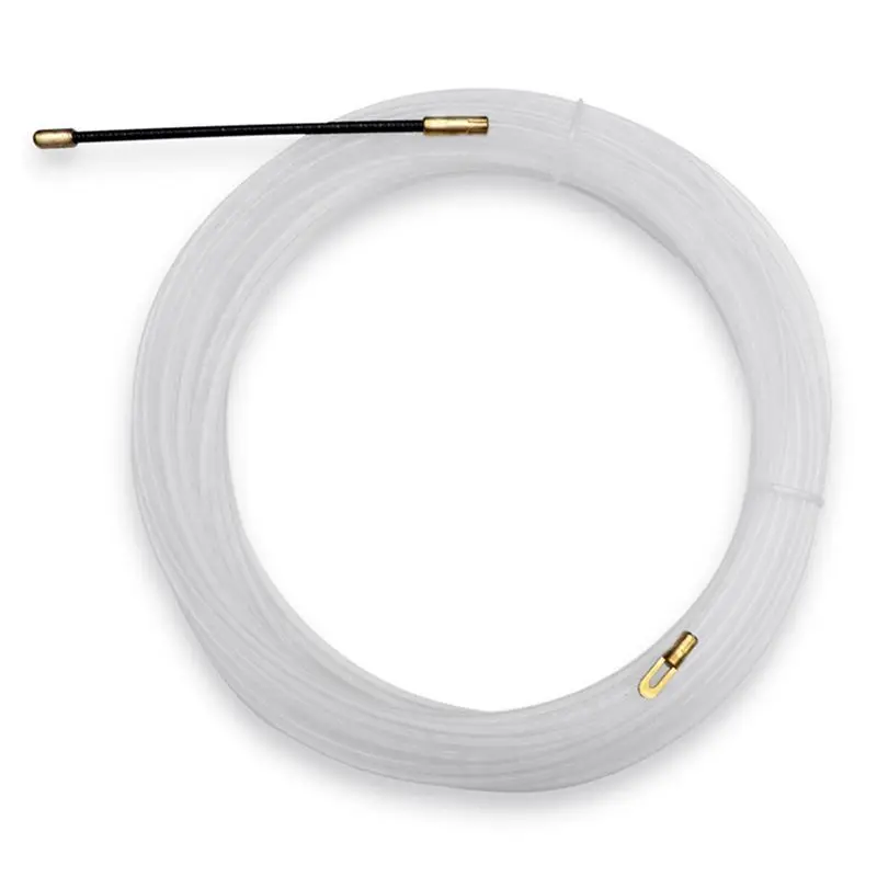 DT39 Fish Tape Wire Puller 3mm x 5M, 5X Cable Threader Traction Rope Tool for Electrician, Nylon Wire Fishing Tools