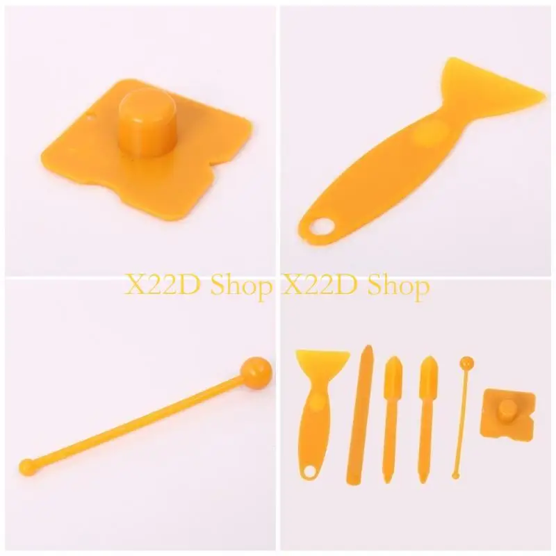 X22D Caulk Finishing Set for Bathroom Kitchen Professional Floor Tile Joints Cleaner Practical Window Sink Caulking Tool