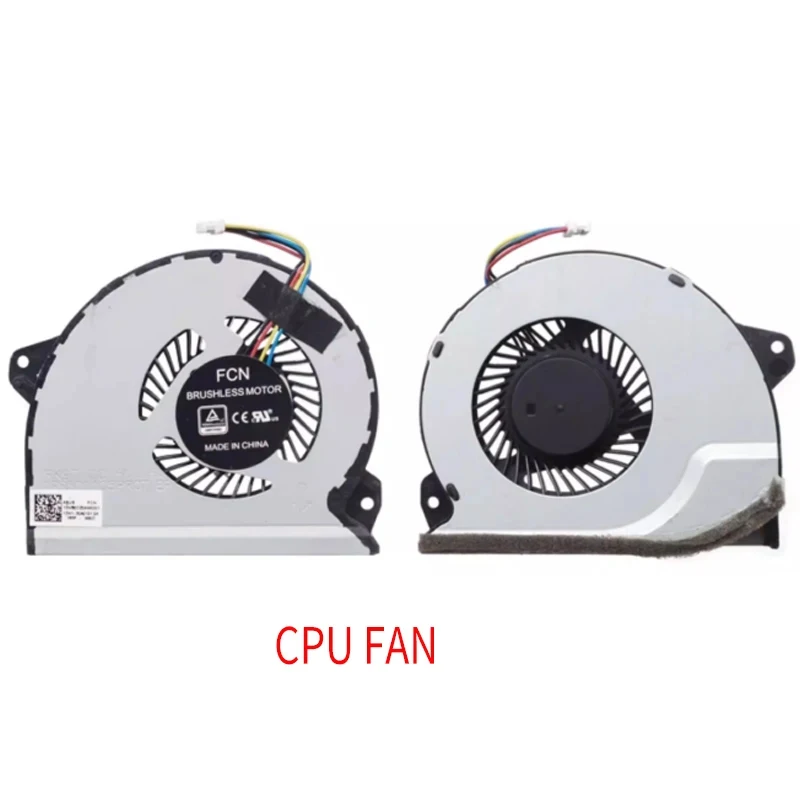 NEW Laptop CPU GPU Cooling Fans For ASUS ROG Strix GL702VM GL702VMK GL702V FJ9U FK9N Computer PC Fan Cooler 13NB0DQ0AM0301 0201