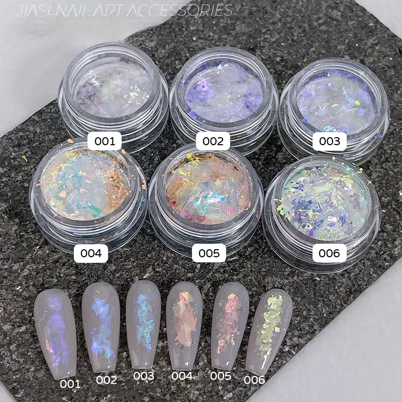 Rotterdam Kly Yunjin-Poudre à ongles polarisée pour Nail Art, paillettes chromées, produit de décoration