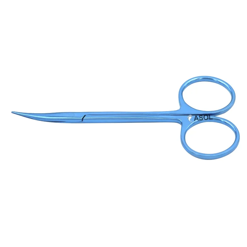Manufacturer Stevens Tenotomy Scissors,30mm Curved Tip, 115mm Long, Titanium  Eye Instruments Surgical Scissors Fast Shipping - Image 2