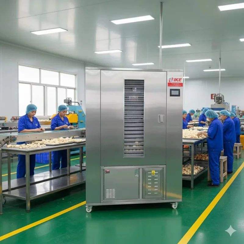 20 Trays Heat Pump Food Dehydrator For Potato Grain  CE Approved Stainless Steel Dehydrator 2 Years Warranty