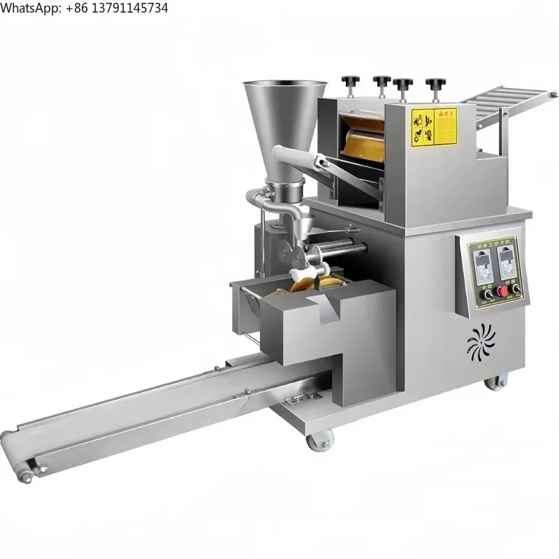 Automatic Big Size Empanada Machine/Large Dumpling Samosa Pierogi Spring Roll Making Machine