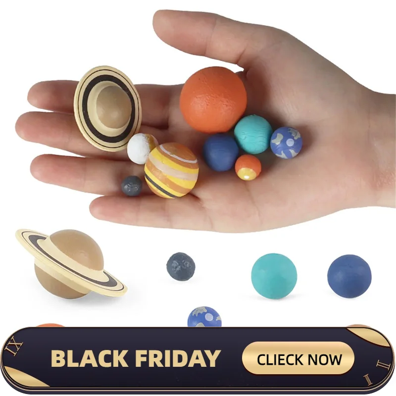 Nine Planets Model Solar System Astronomy Planet Model Science Astronomy Learning Toys For Kids Toys Gift