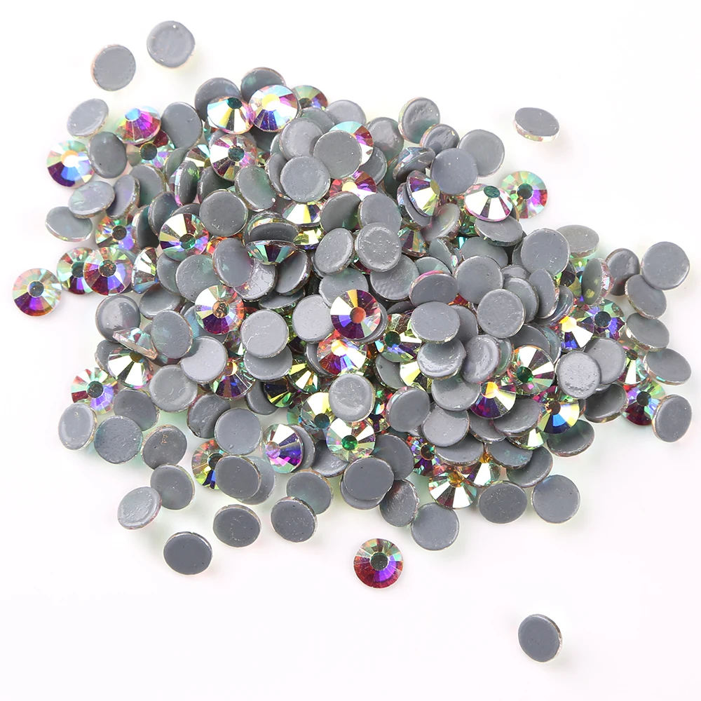 288pcs/bag SS30 Hotfix Rhinestones Flatback Crystal Rhinestones for Crafts Clothes DIY Decorations Crystal AB DMC