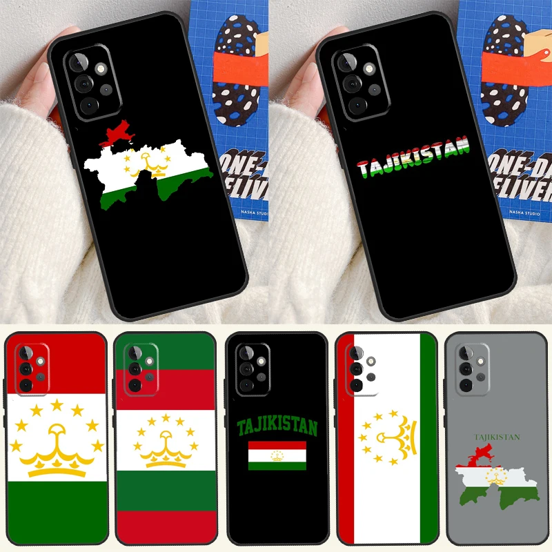 Tajikistan Flag Case For Samsung Galaxy A05 A06 A26 A16 A56 A36 A22 A32 A52 A54 A34 A14 A55 A15 A53 A33 A35