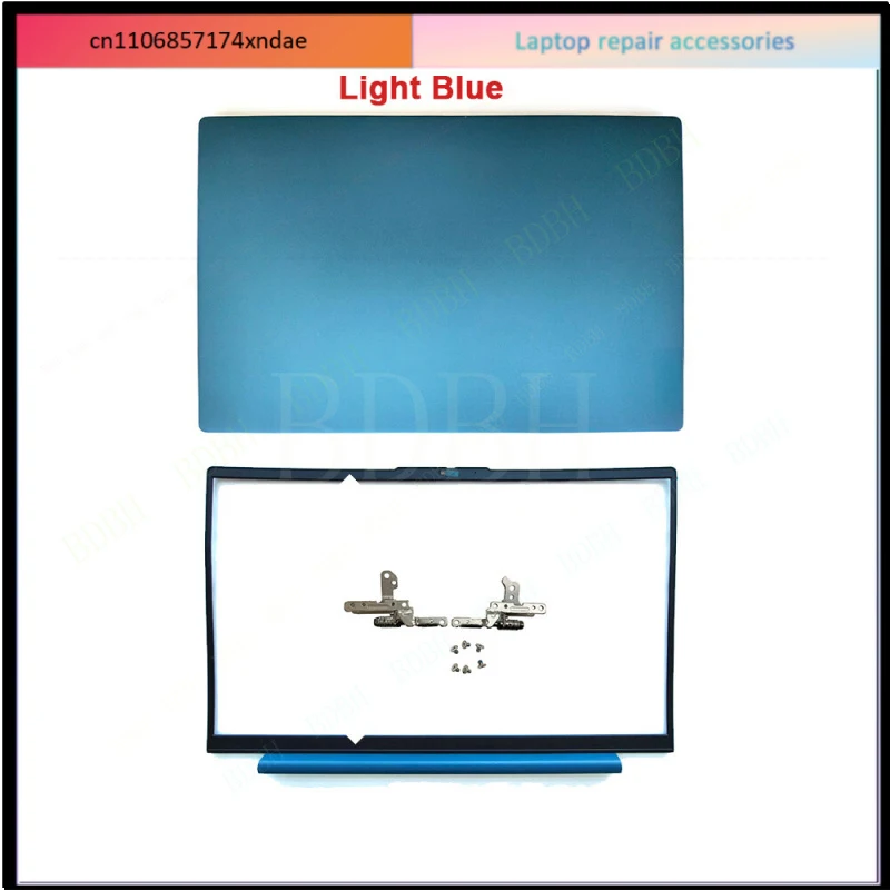 LCD Back Cover/Bezel/Hinges Cover For  Lenovo For ideapad 5 15IIL05 Light Blue