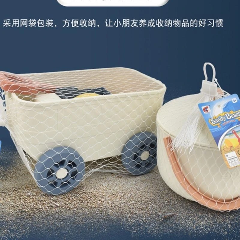 6/8 pezzi Set sabbia e acqua per bambini incoraggia creatività e il lavoro per i bambini