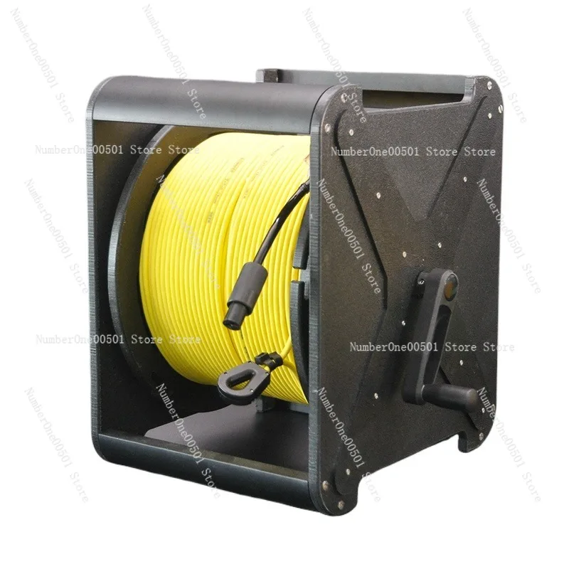 Underwater robot ROV ground base station, waterproof reel, conductive slip ring reel, cable reel OEM