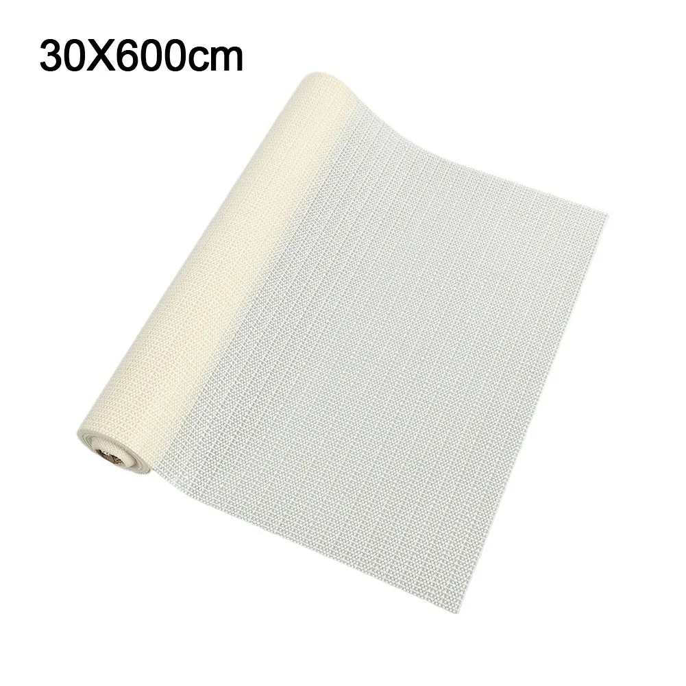 Non Adhering Waterproof Shelf for liner PVC Mat 30x300cm 30x600cm 30x900cm White Non Slip Drawer for liner for Kitchen Bathroom
