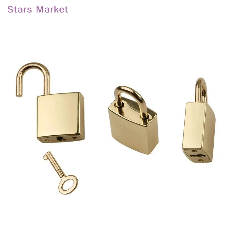 High Quality Mini Metal Padlocks Key Luggage Lock With Key For Jewelry Box Storage Box Diary Book Suitcase Bag Lock Padlock Set