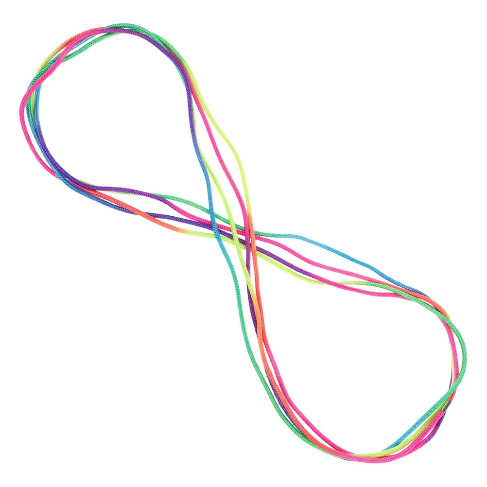 Banda de goma para saltar, cuerdas elásticas para fitness, alumnos de plástico de alta elasticidad