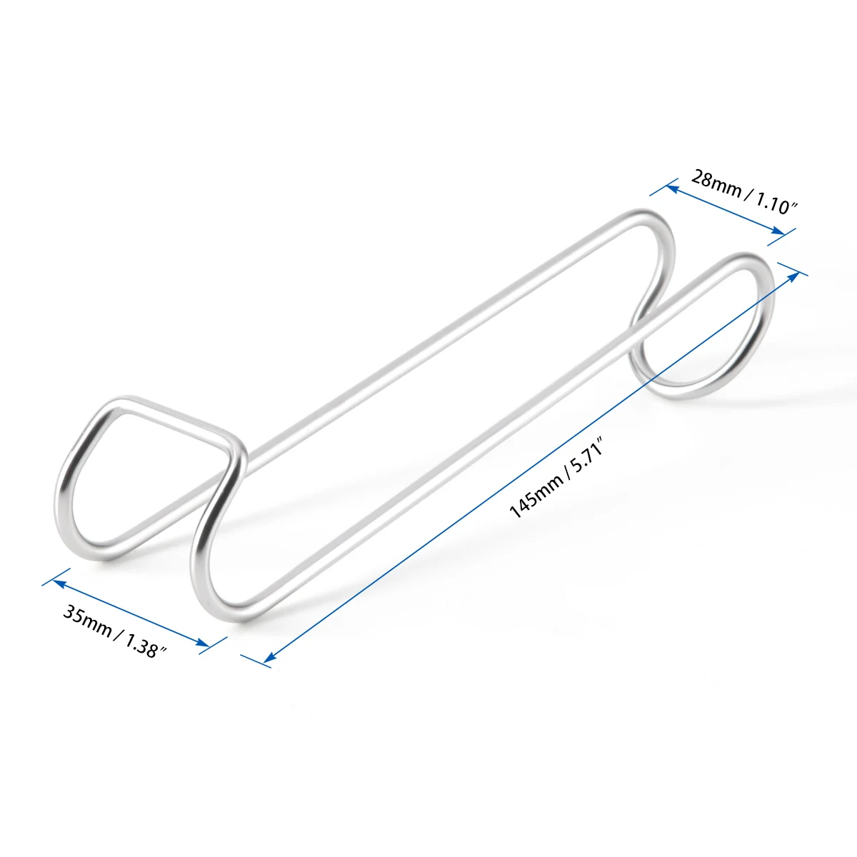 2PCS Set AZDENT Dental Lip Retractor Mund Erweitern Intraorale Wange Oberen Unteren Mund Öffner Edelstahl Zahnmedizin Werkzeug – Detail 4
