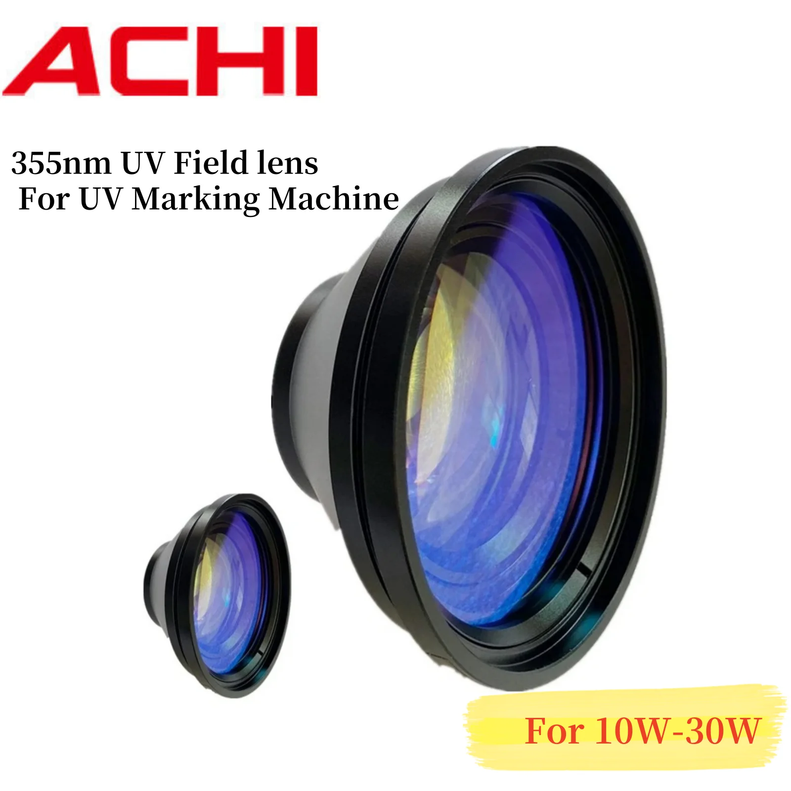 

355nm UV Laser Lens Silica 110*110mm Field Lens For CRS 10-30W UV Laser Marking