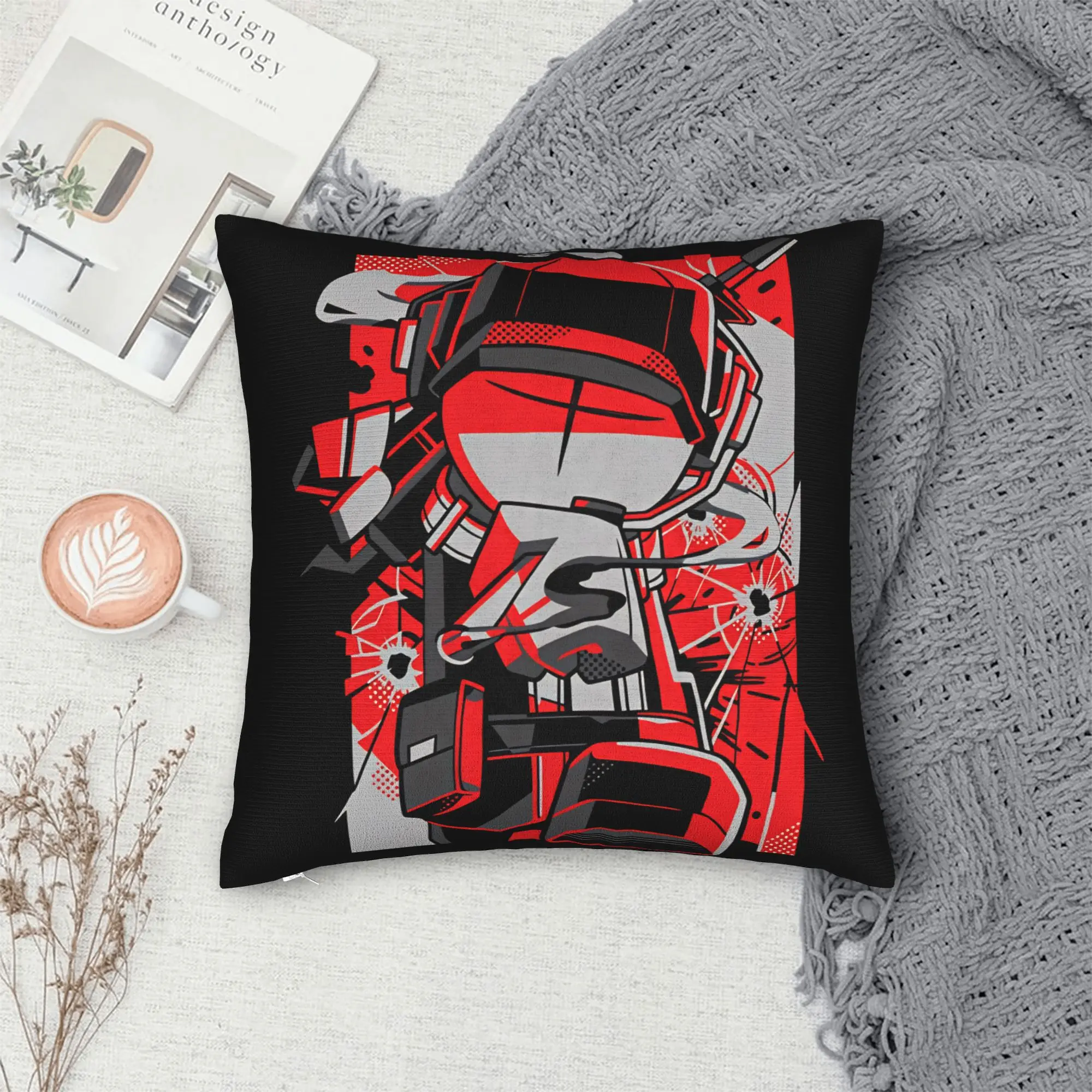 MADNESS COMBAT Pillow Case  Funny Pillow Cover Comfy Pillowcases For Sofa Home Decor