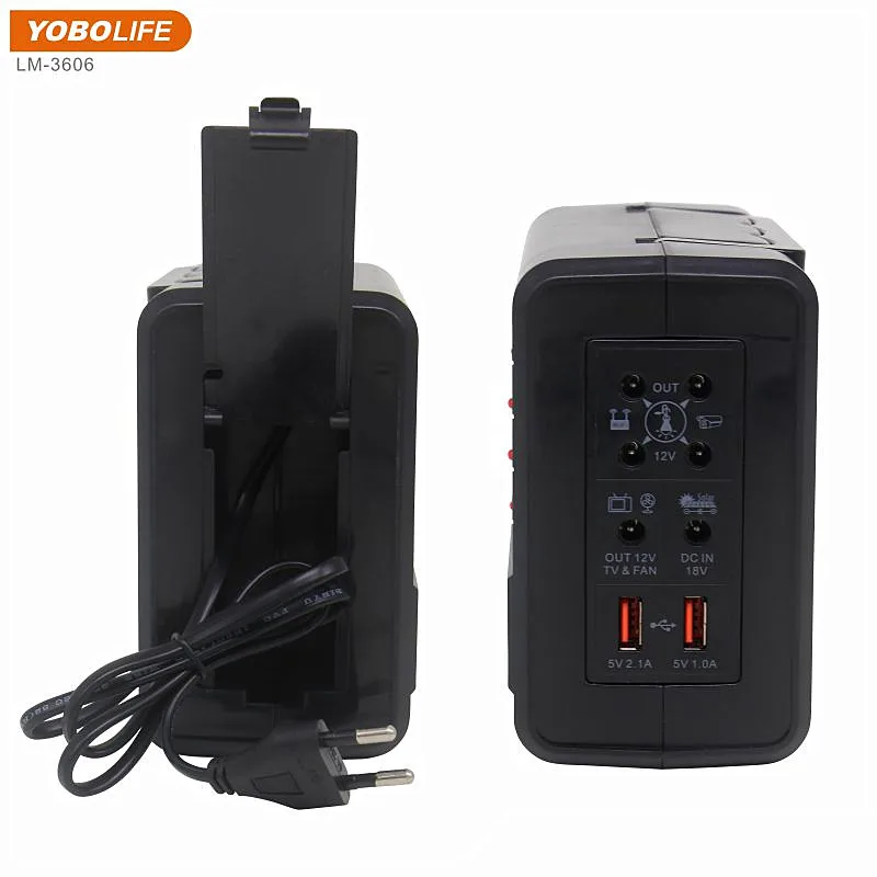 YOBOLIFE solar lighting kit for outdoor work for camping