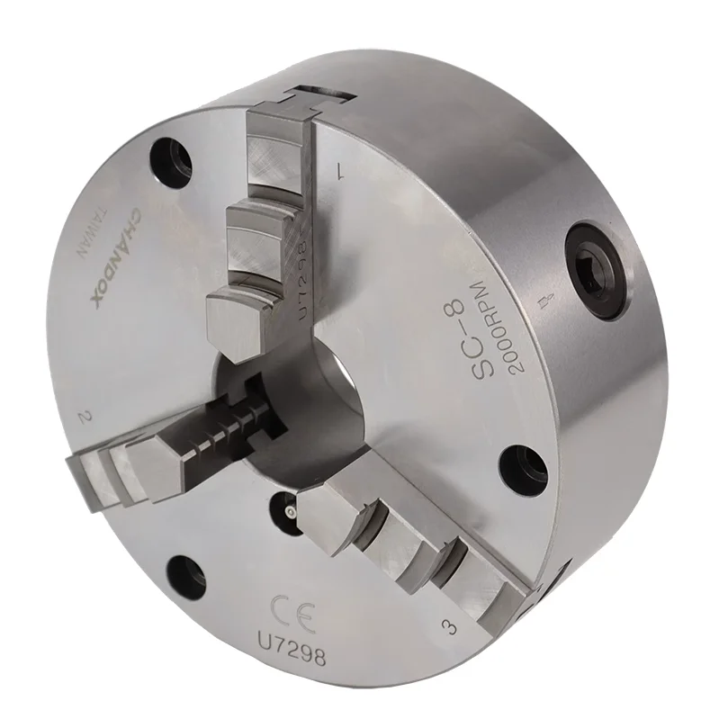 CHANDOX manual chuck 3 jaw chuck Self-centering manual chuck