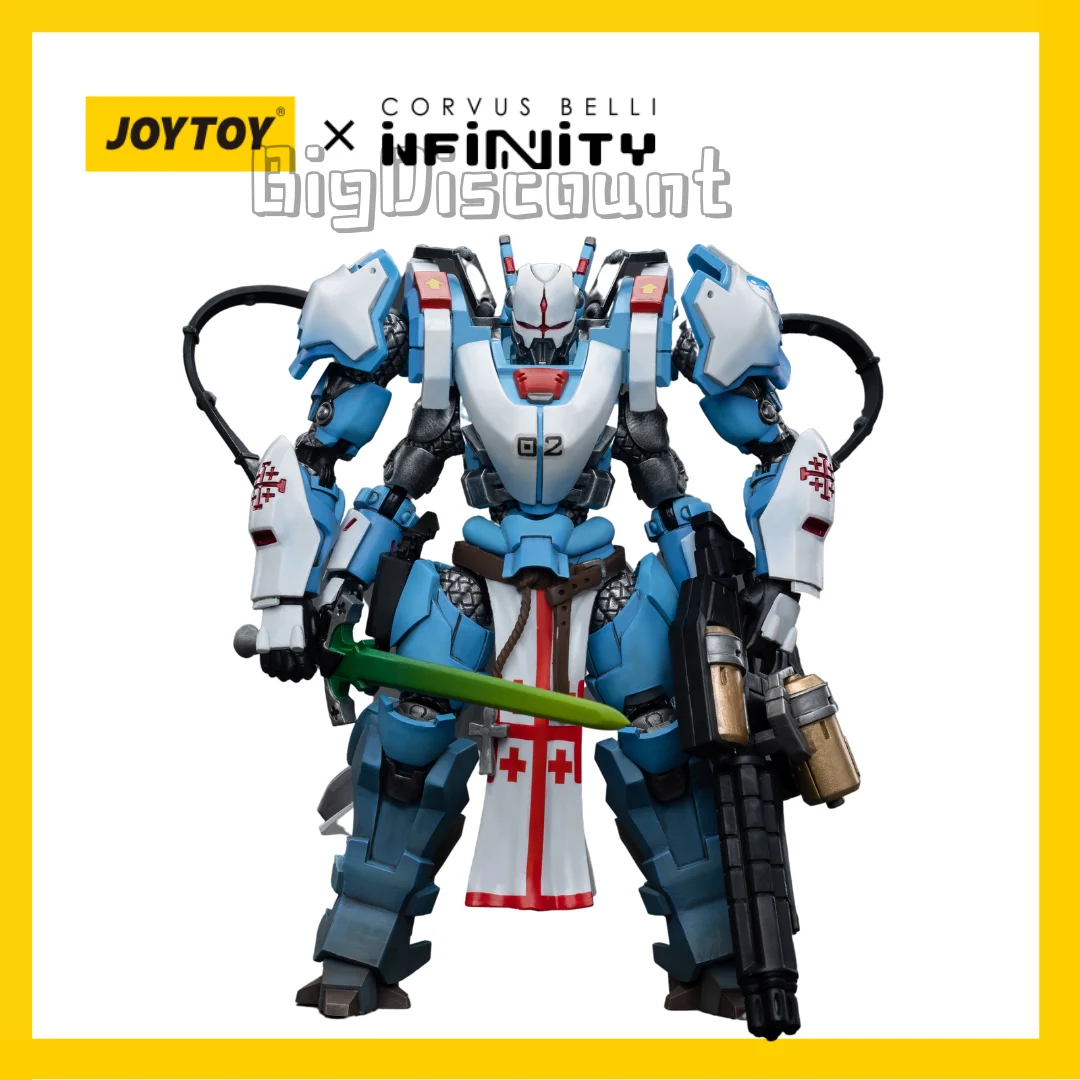 

[IN STOCK] JOYTOY Action Figure 1/18 Infinity PanOceania Knight of the Holy Sepulchre Game Anime Free Shipping