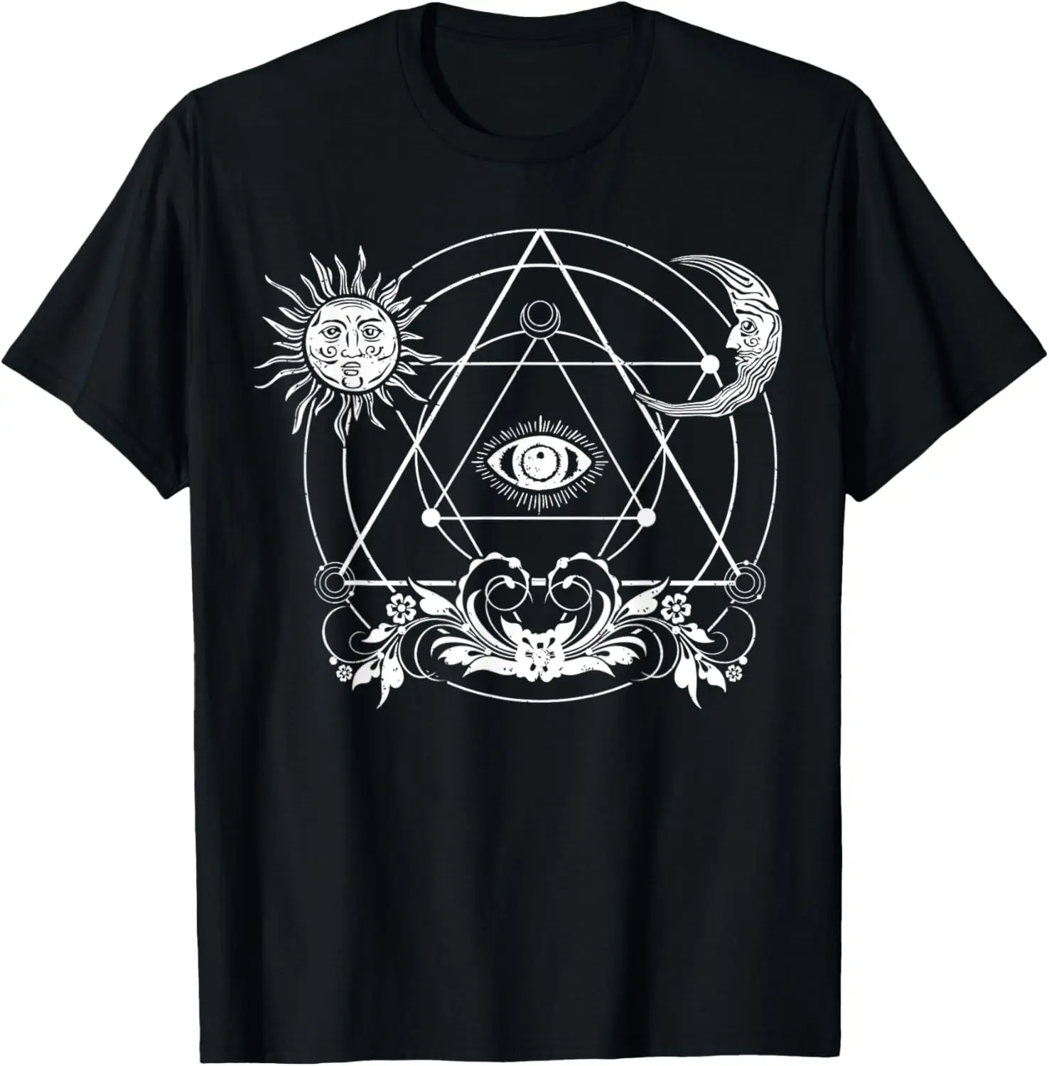 All seeing Eye Shirt, Mystic Blackcraft Clothing - Occult T-Shirt