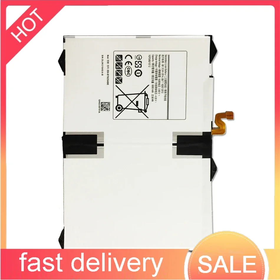 

Stable EB-BT825ABE 6000mAh For Samsung Galaxy Tab S3 9.7 SM-T825C T820 T825 Tablet Battery Lightweight
