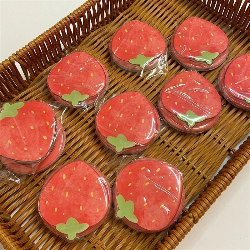 

Поддержка Magnetic Coréen Mignon Fraise Rouge, Поддержка наушников Tok Griptok для iPhone 15, подставка для iPad Smart Tok