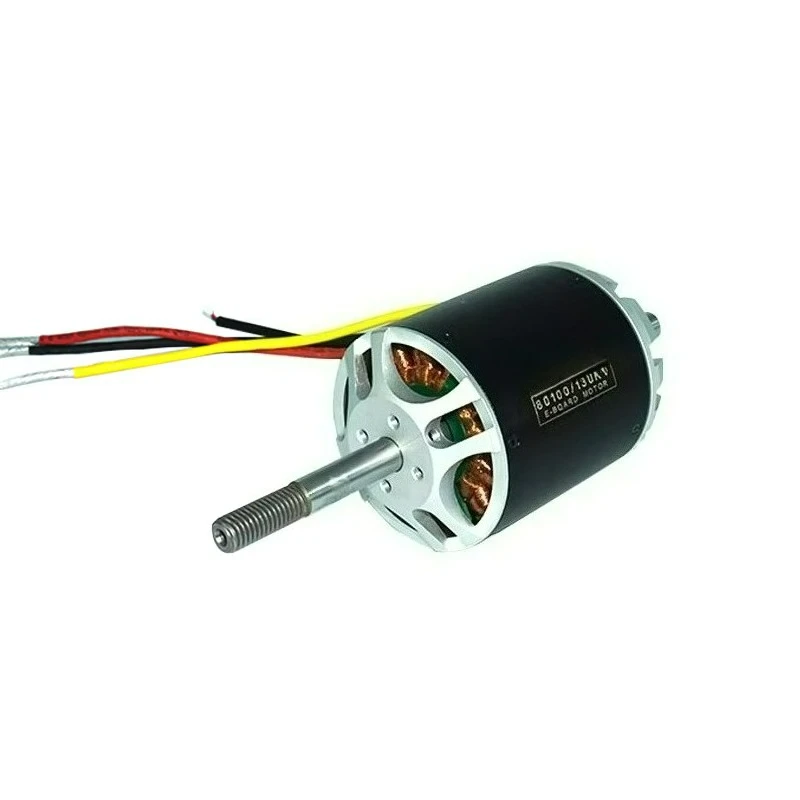 محرك 7000 وات 130 كيلو فولت 80100 محرك قوي عزم دوران عالي بدون فرش تيار مستمر Go Kart Motor