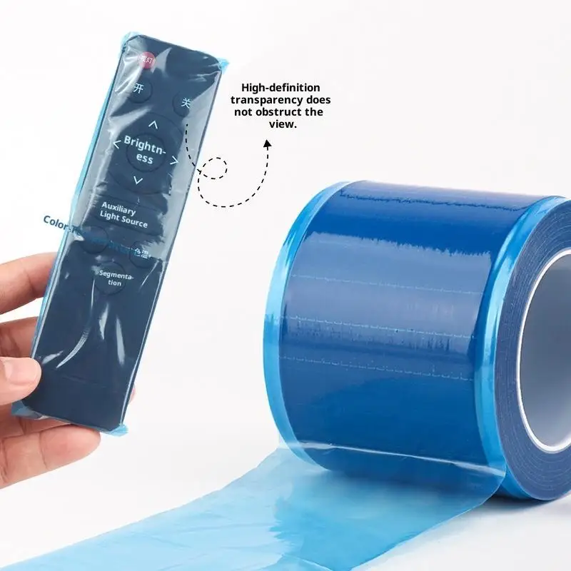 شريط لاصق حاجز حماية للأسنان، غشاء عزل للاستعمال مرة واحدة، فيلم حاجز الوشم البلاستيكي المقاوم للماء #4