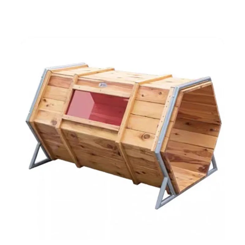 Outdoor sand water kitchen easel wooden house hut observation table animal home kindergarten sand water toy combination