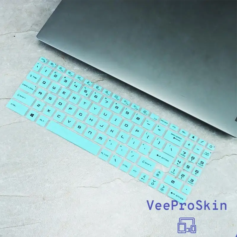 Silicone Keyboard Cover Gaming Laptop Protector for MSI Cyborg 15 A12v A12VF 15.6\