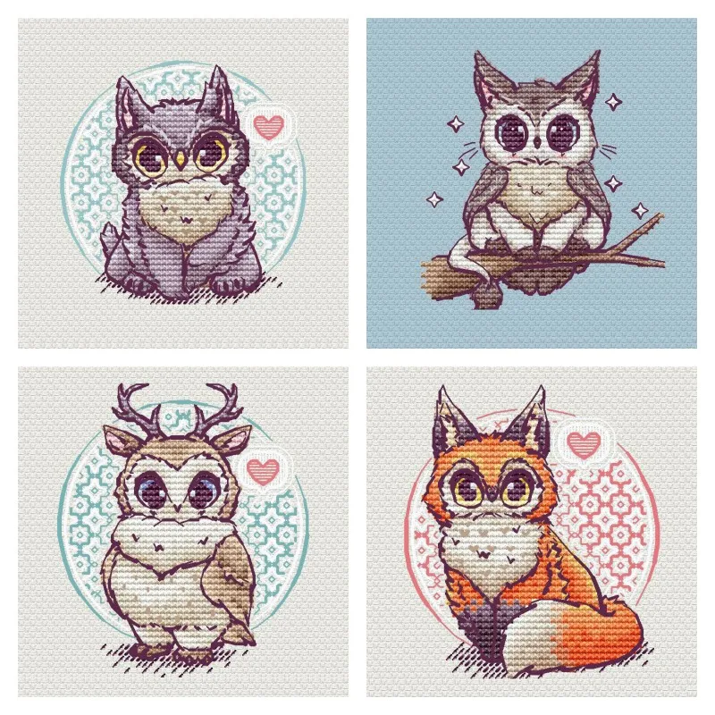 1964 Cross Stitch Sets Cross Stitch Paintings 14ct 18ct Stich Cross Stitch Kit Embroidery Needle Arts & Craft Complete Kit Hobby